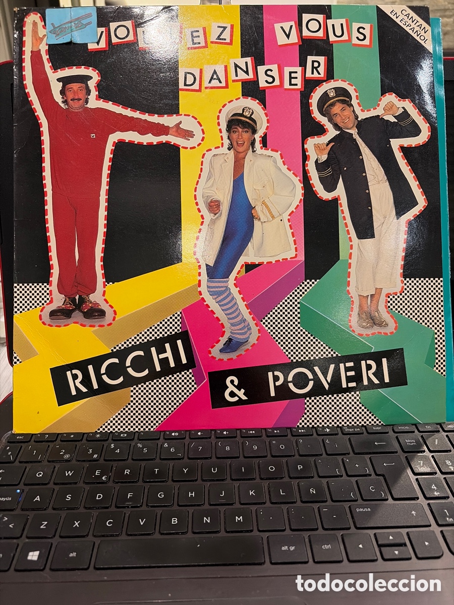 Vinyl records: RICCHI E POVERI - VOULEZ VOUS DANSER EN ESPA&Ntilde;OL MAXI SINGLE