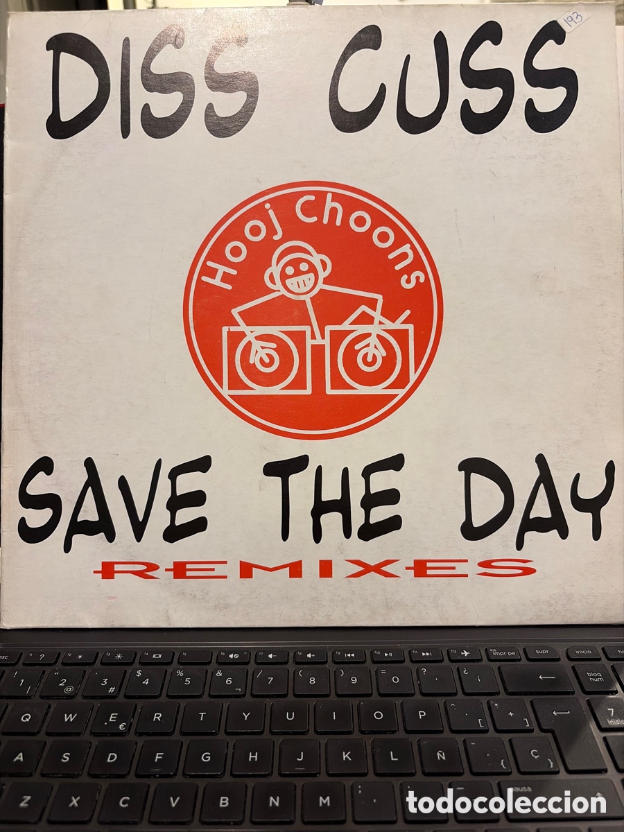 Discos de vinilo: DISS CUSS - SAVE THE DAY REMIXES MAXI SINGLE