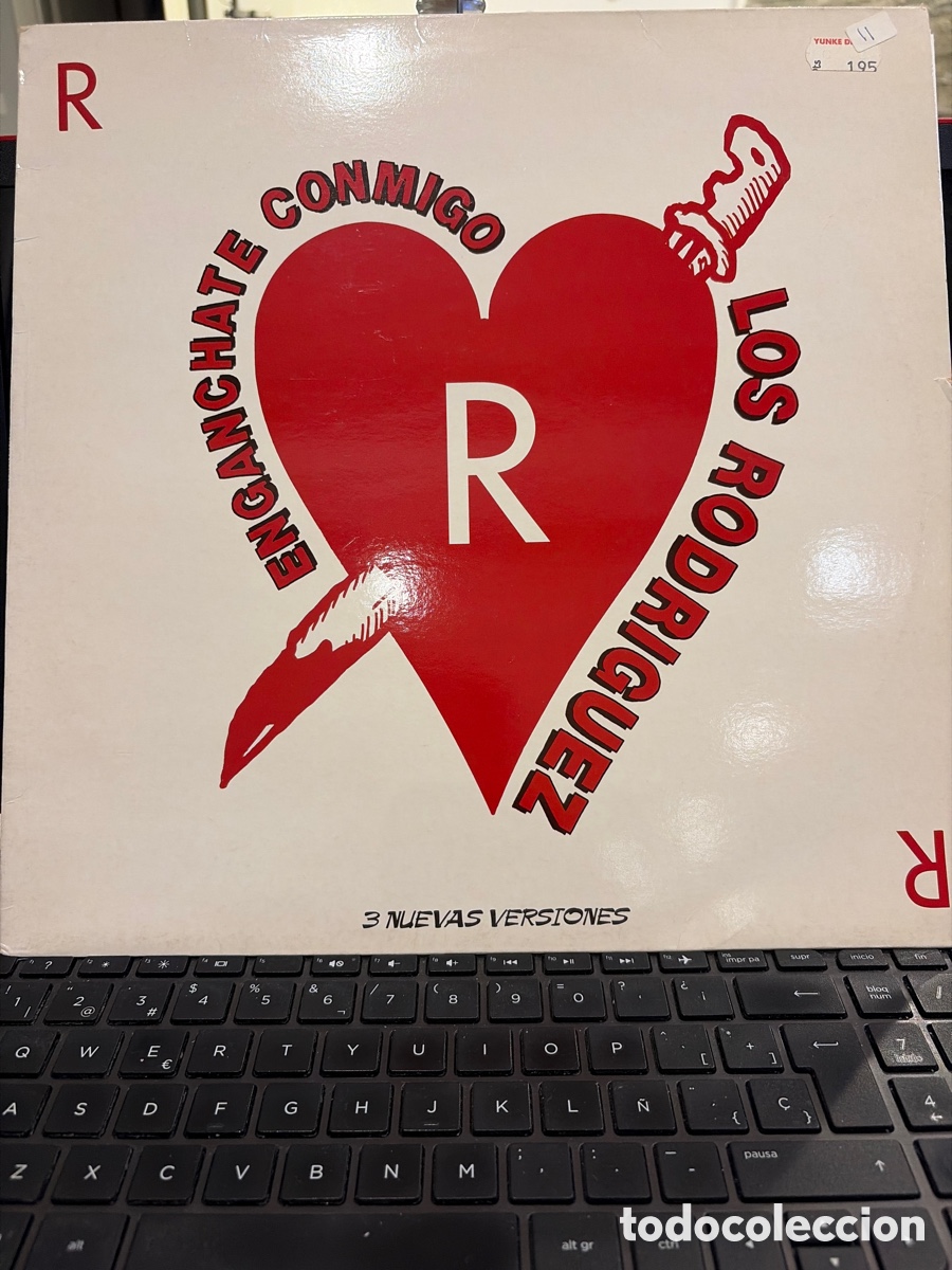 Disques de vinyle: LOS RODRIGUEZ - ENGANCHATE CONMIGO MAXI SINGLE