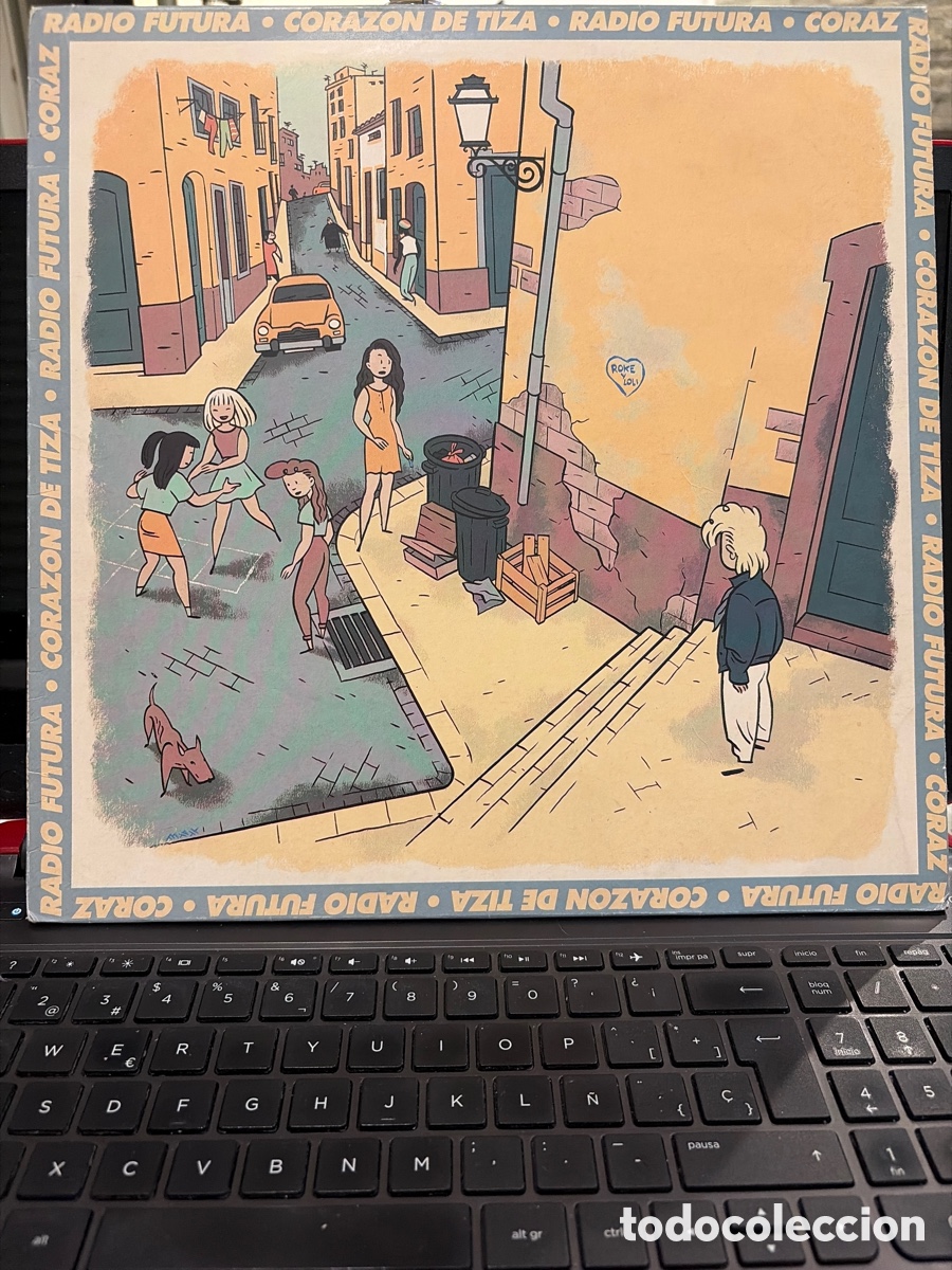 Discos de vinilo: RADIO FUTURA - CORAZON DE TIZA MAXI SINGLE 1990