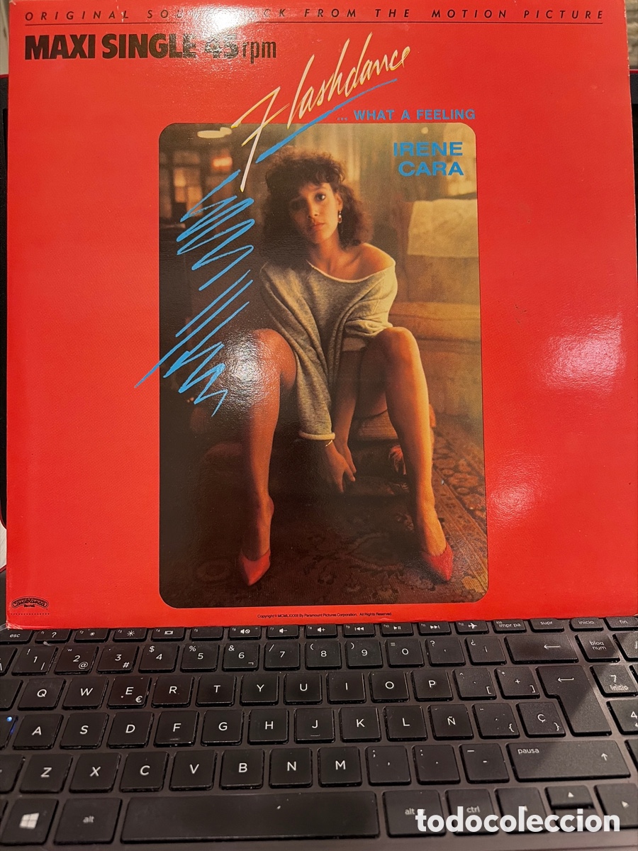 Discos de vinilo: BSO FLASHDANCE - IRENE CARA - WHAT A FEELING MAXI SINGLE