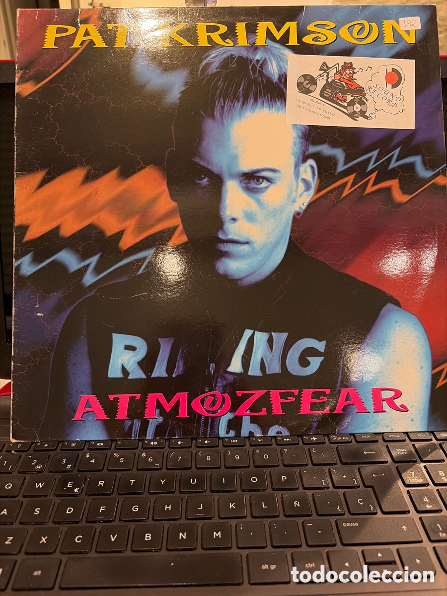 Discos de vinilo: PAT KRIMSON - ATMOZFEAR MAXI SINGLE SPAIN