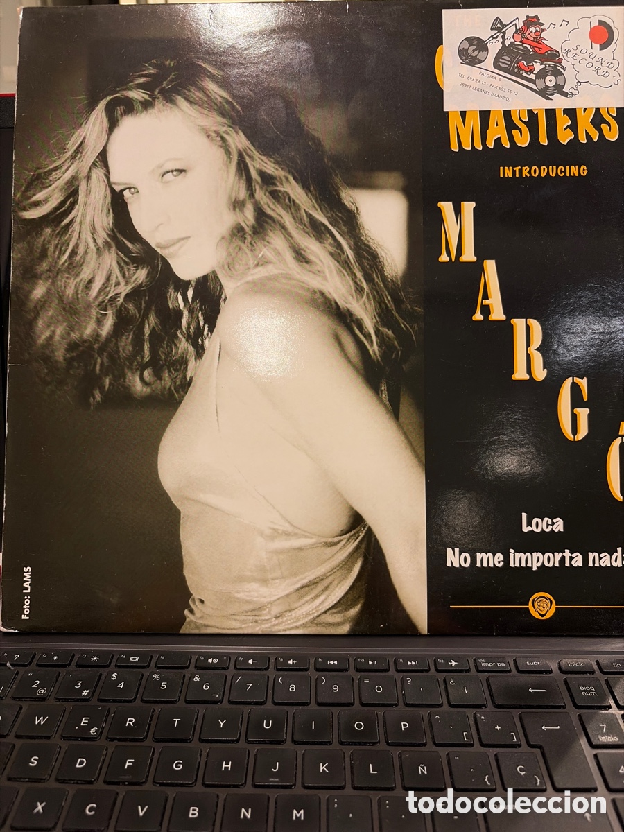 Discos de vinilo: THE COVER MASTERS FEAT. MARGO - LOCA NO ME IMPORTA NADA MAXI SINGLE