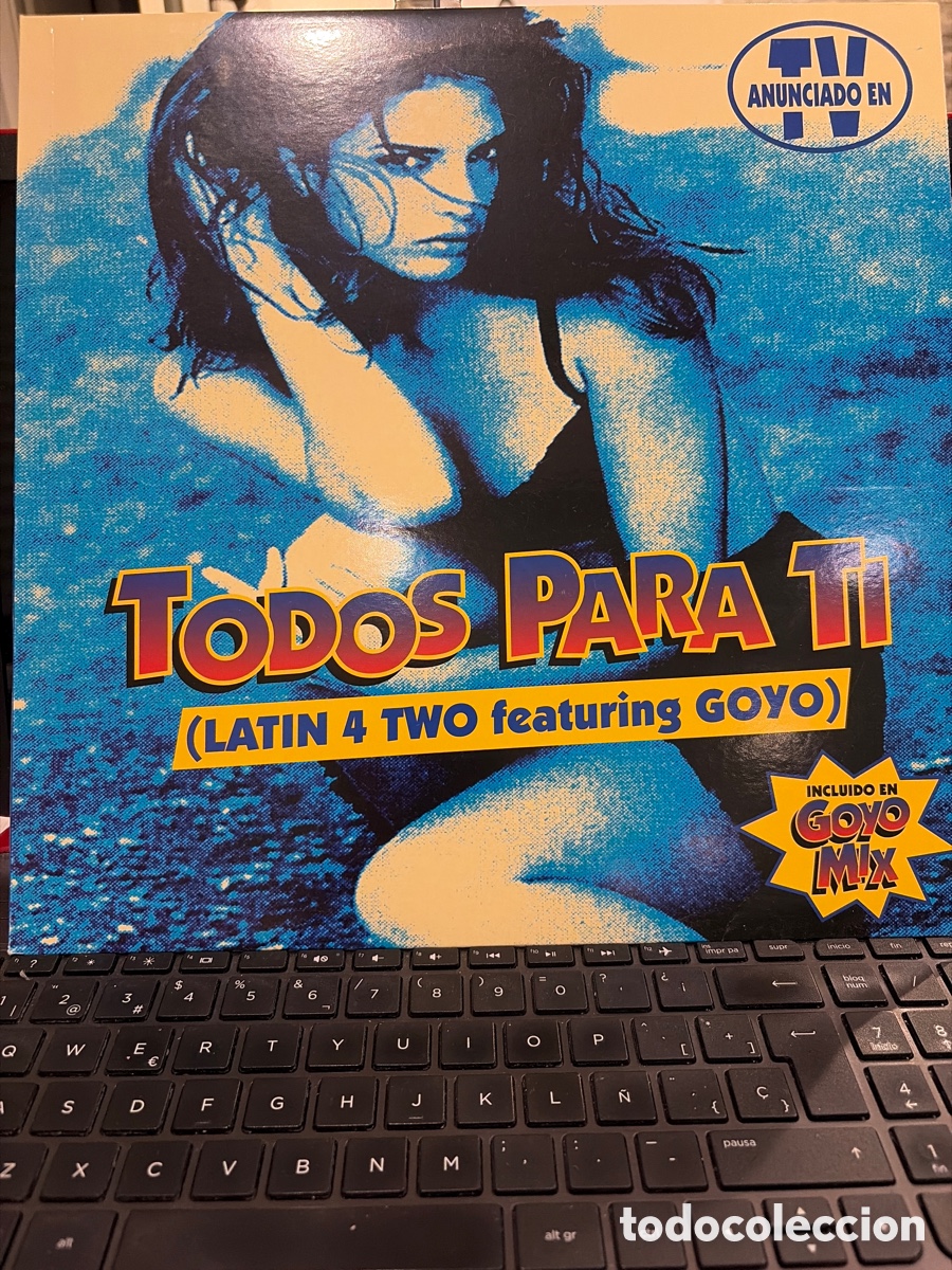 Discos de vinilo: LATIN 4 TWO FEAT GOYO - TODOS PARA TI MAXI SINGLE