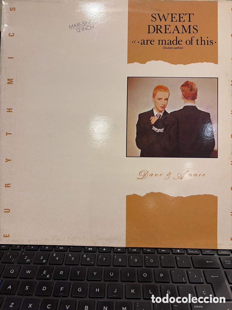Discos de vinilo: EURYTHMICS - SWEET DREAMS ARE MADE OF THIS MAXI SINGLE