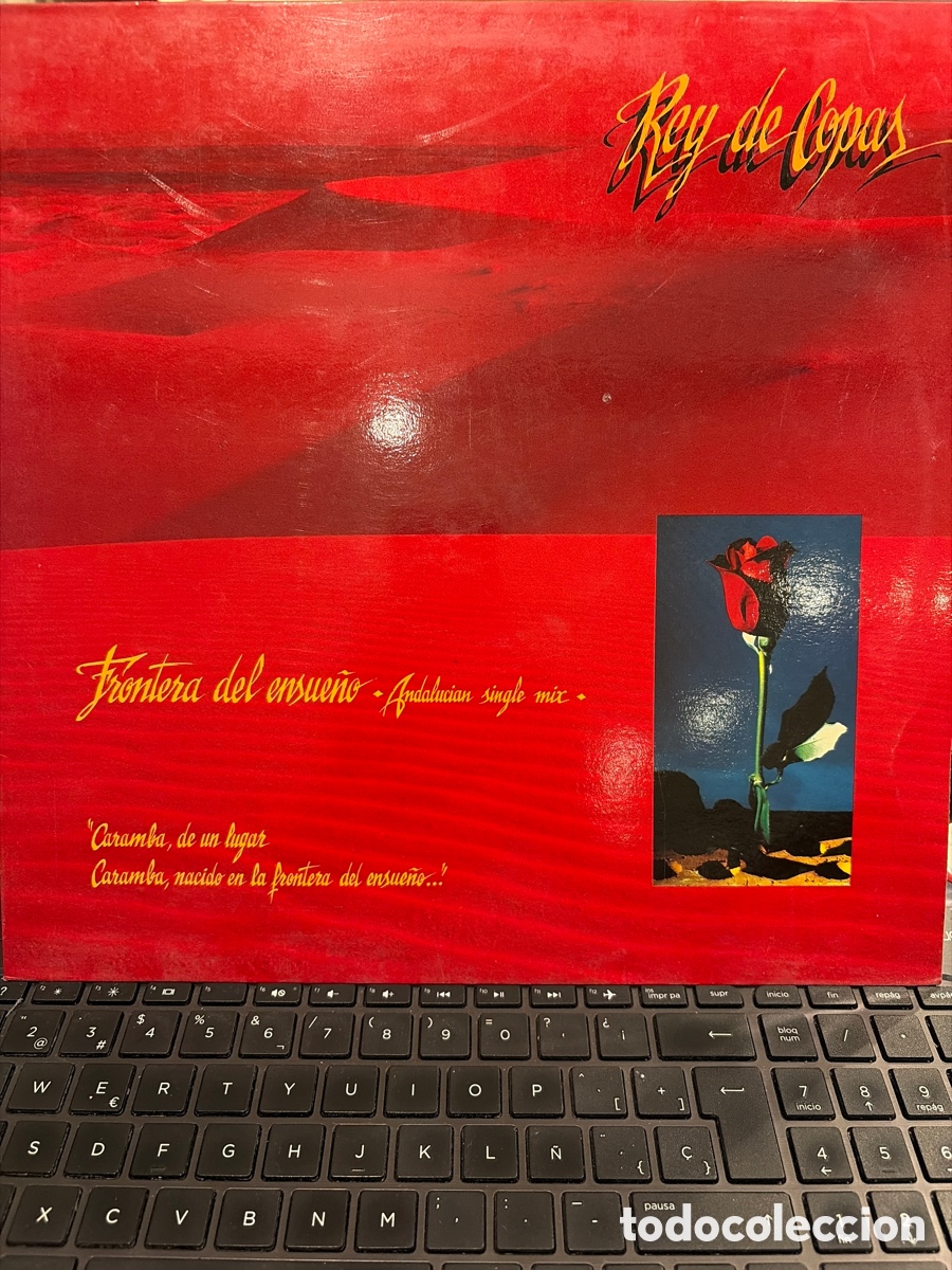 Discos de vinilo: REY DE COPAS - FRONTERA DEL ENSUE&Ntilde;O MAXI SINGLE