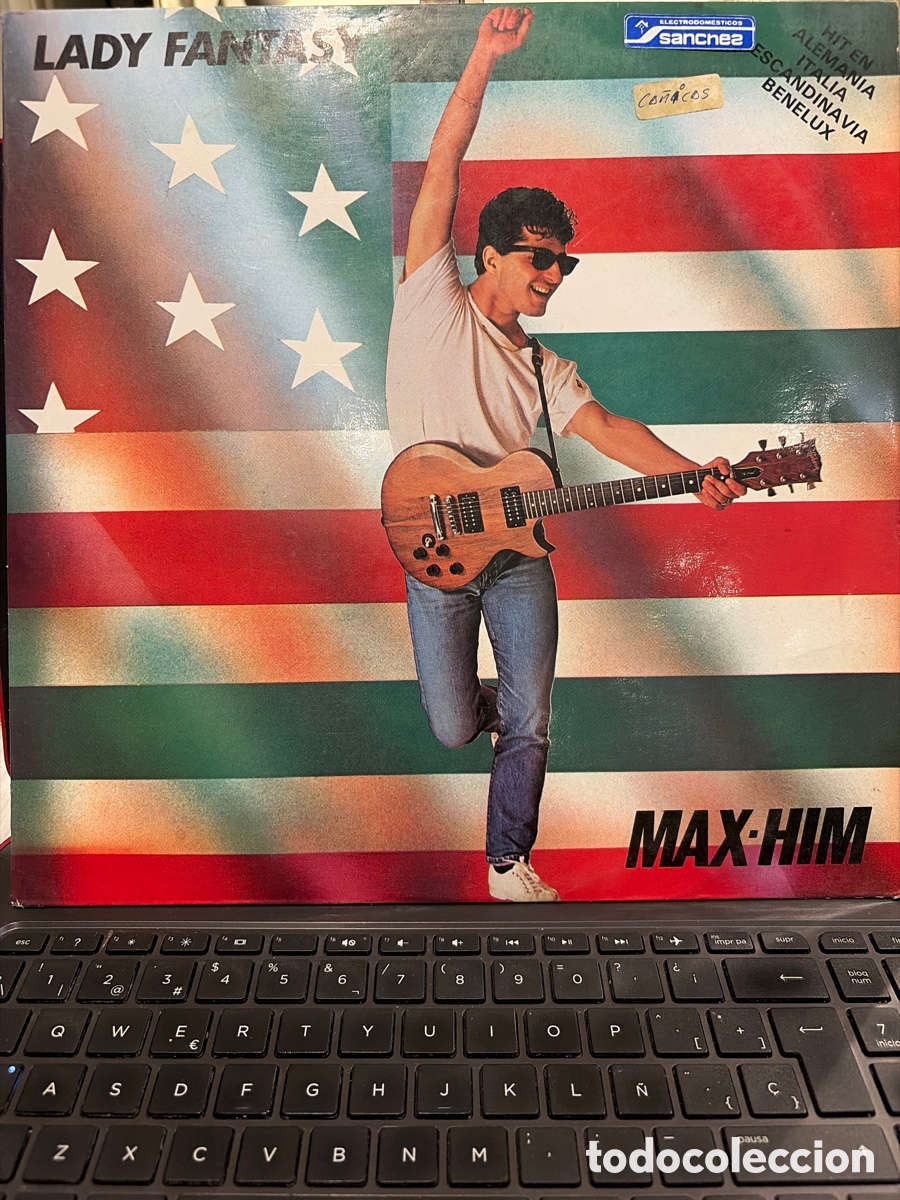 Discos de vinilo: MAX HIM - LADY FANTASY MAXI SINGLE SPAIN