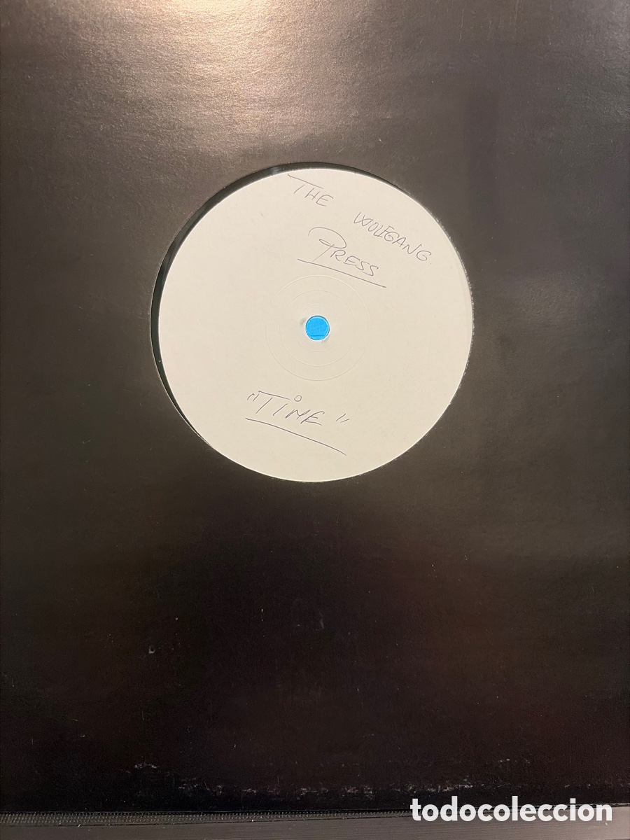 Discos de vinilo: THE WOLFGANG PRESS - TIME MAXI SINGLE ETIQUETA BLANCA