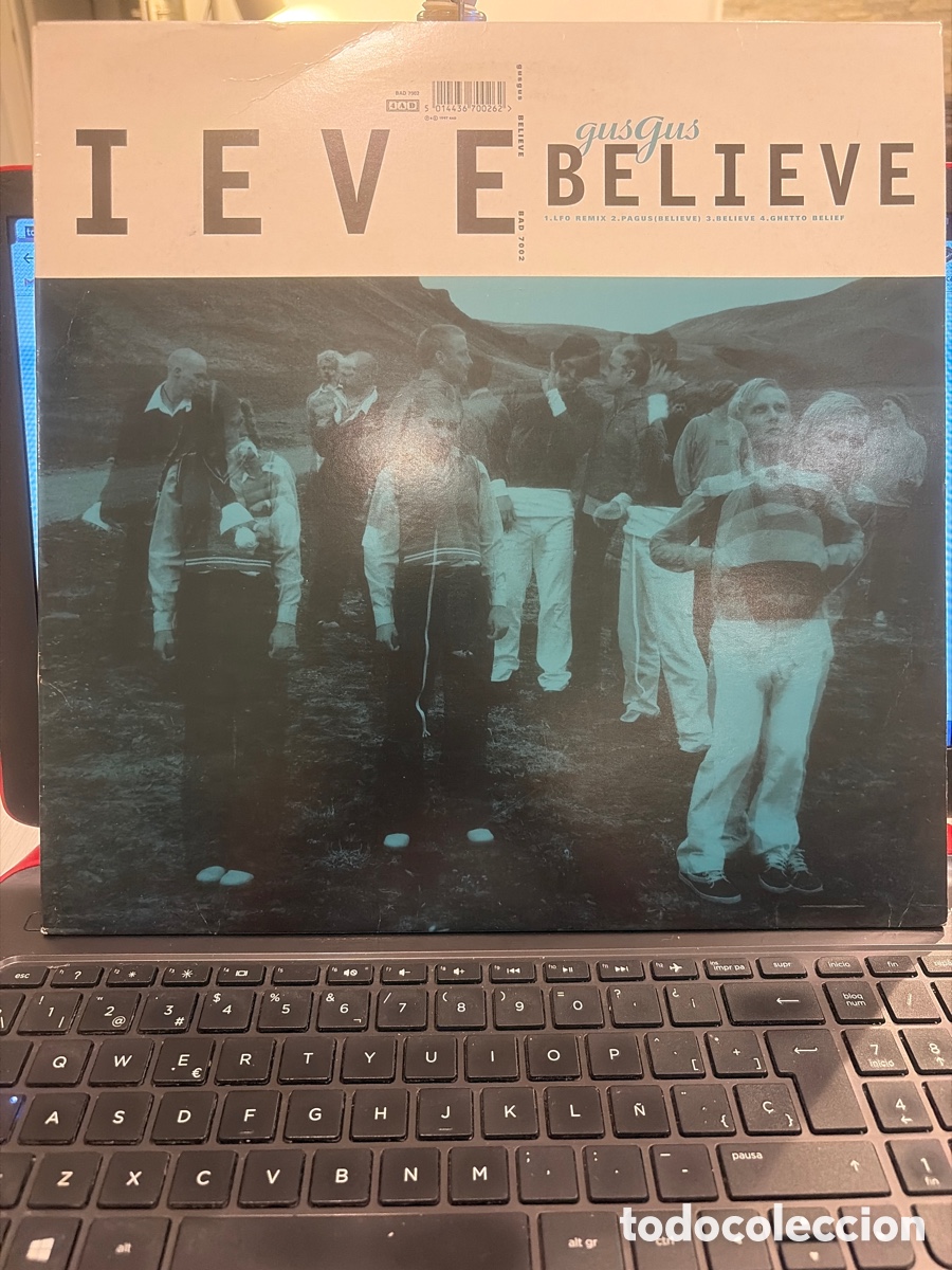 Discos de vinilo: GUSGUS - BELIEVE MAXI SINGLE