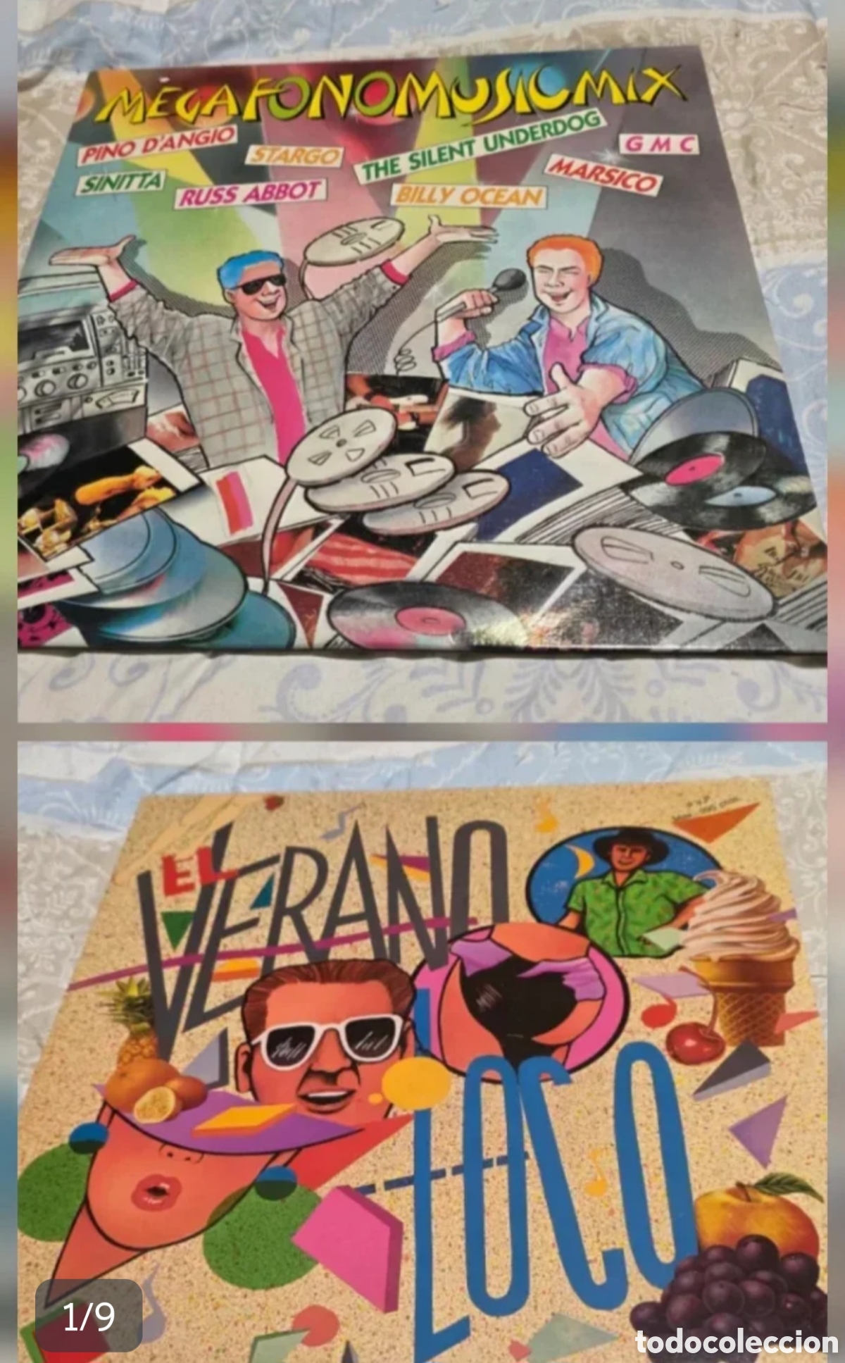 Discos de vinilo: Pack 19 vinilos dance a&ntilde;os 80-90
