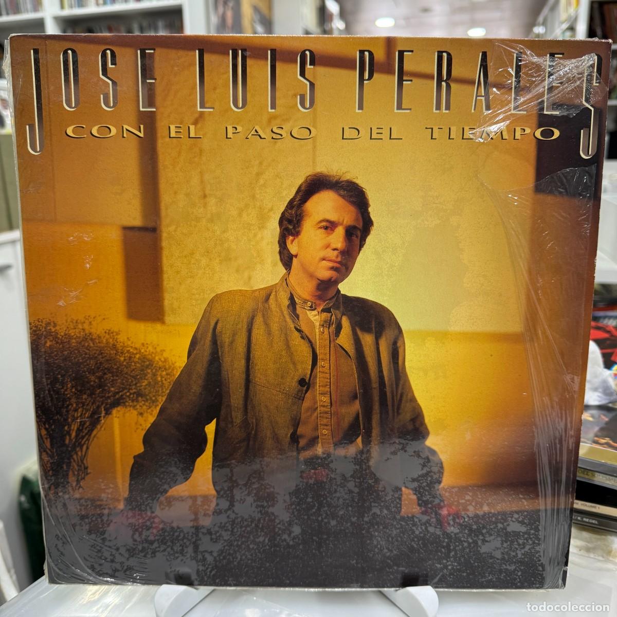 Discos de vinilo: Jos&eacute; Luis Perales - Con El Paso Del Tiempo (LP)