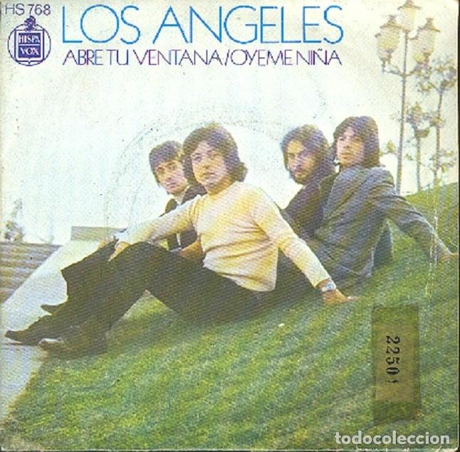 Discos de vinilo: Los &Aacute;ngeles; Abre tu ventana; &Oacute;yeme, ni&ntilde;a &ndash; HISPAVOX 768 &ndash; 1971