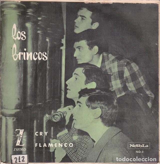 Discos de vinilo: Los Brincos &ndash; Cry; Flamenco &ndash; NOVOLA 2 &ndash; 1964