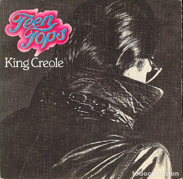 Discos de vinilo: Los Teen Tops &ndash; King Creole; La plaga &ndash; CBS 5256 &ndash; 1977