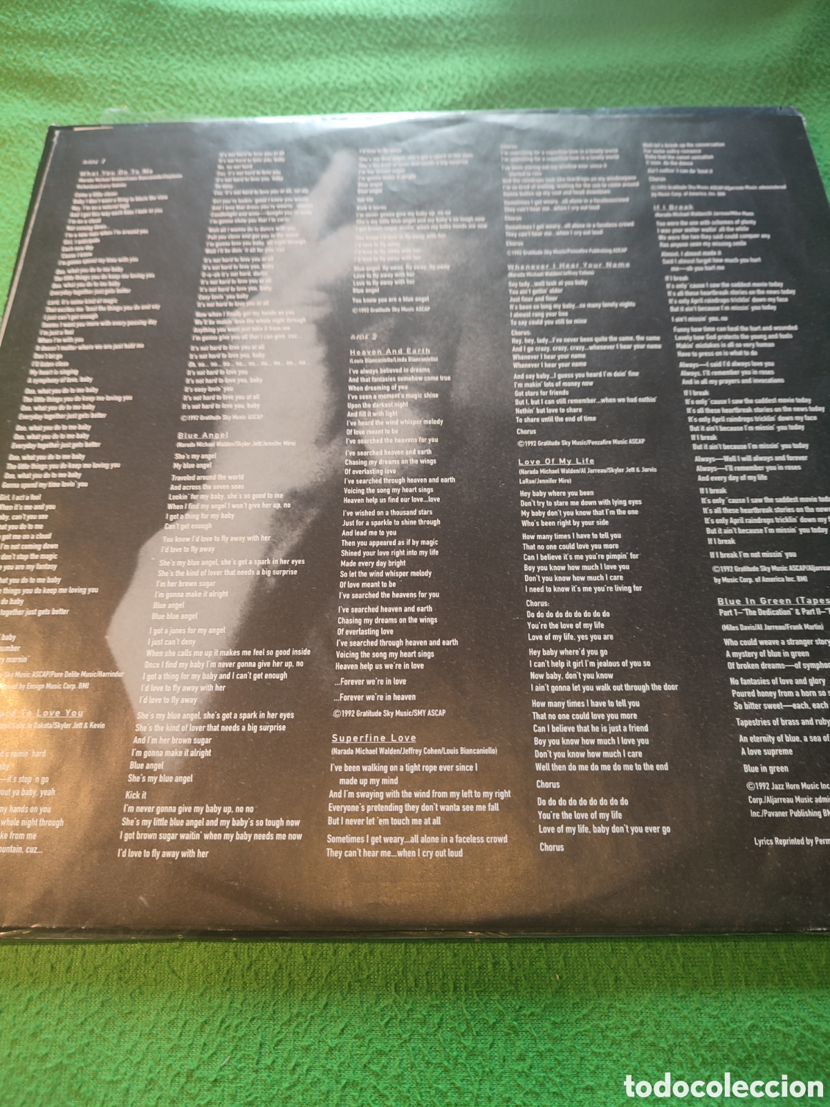 Discos de vinilo: Al Jarreau - Heaven and Earth 1992 - Foto 2