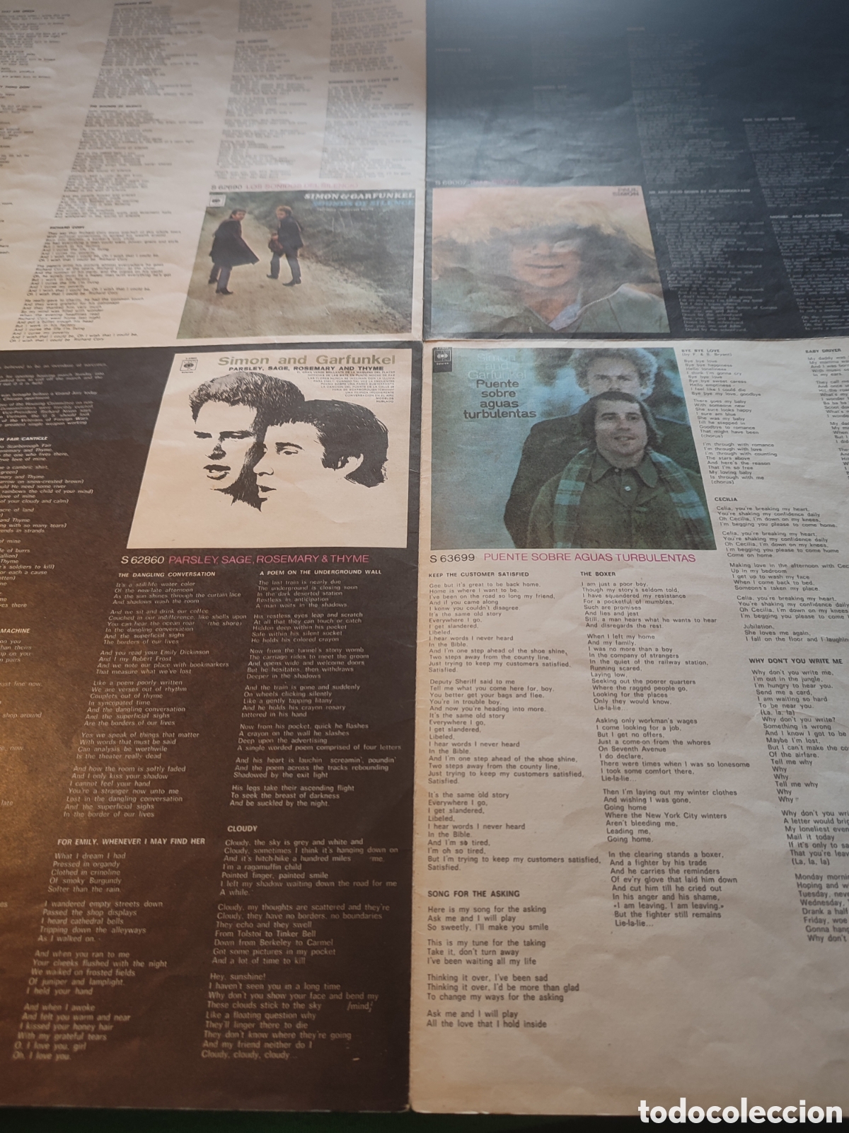 Discos de vinilo: Simon & Garfunkels - Greatest hits original 1972 - Foto 3