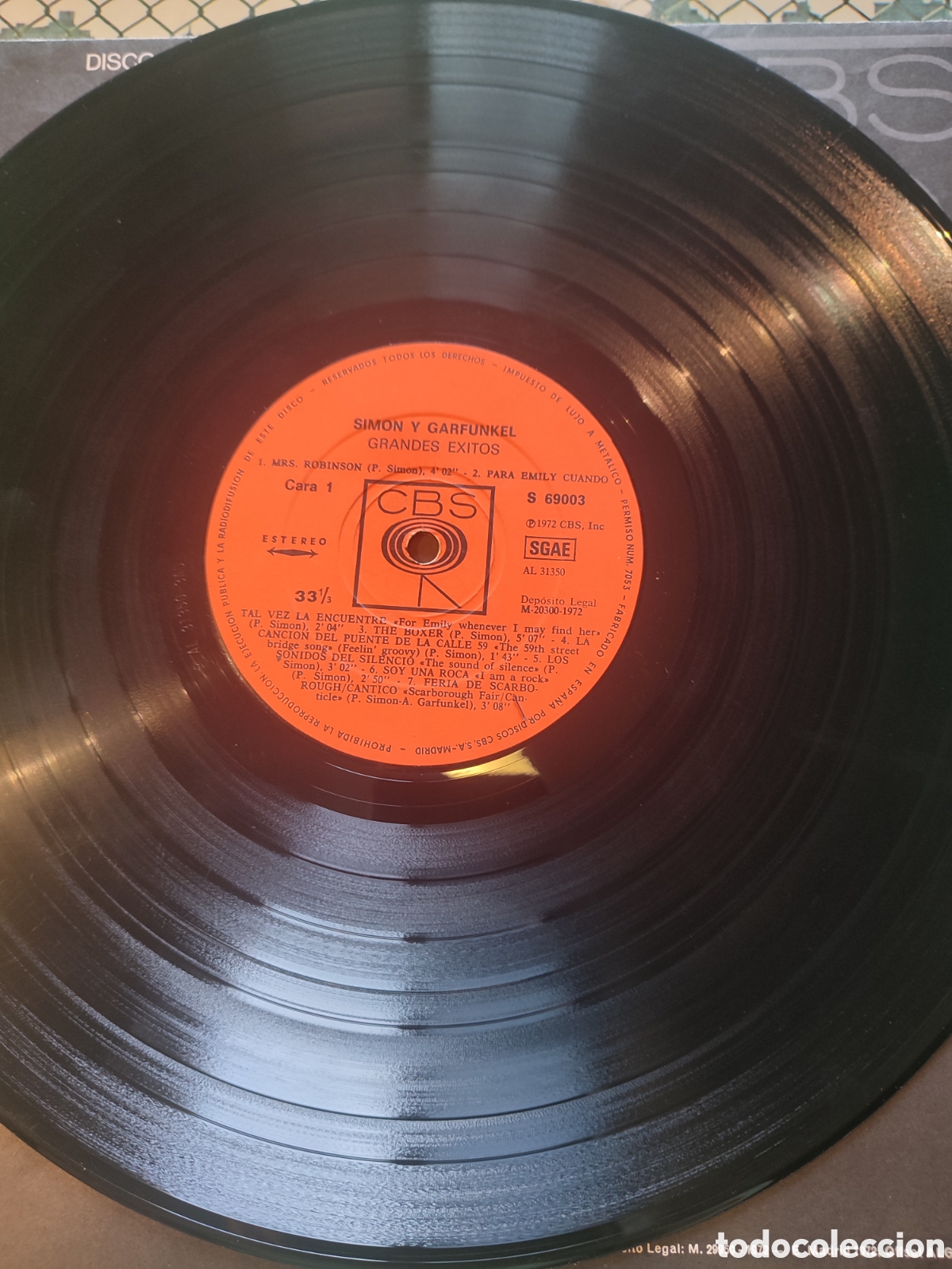 Discos de vinilo: Simon & Garfunkels - Greatest hits original 1972 - Foto 4