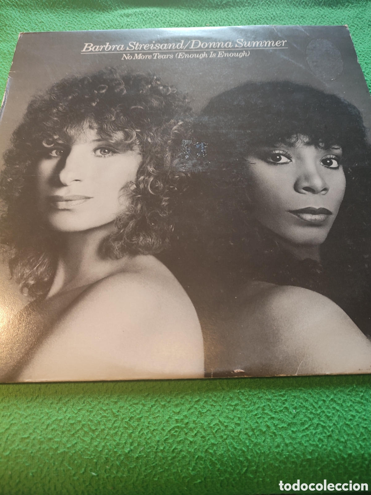 Discos de vinilo: Barbra Streisand / Donna Summer- No more tears Maxi
