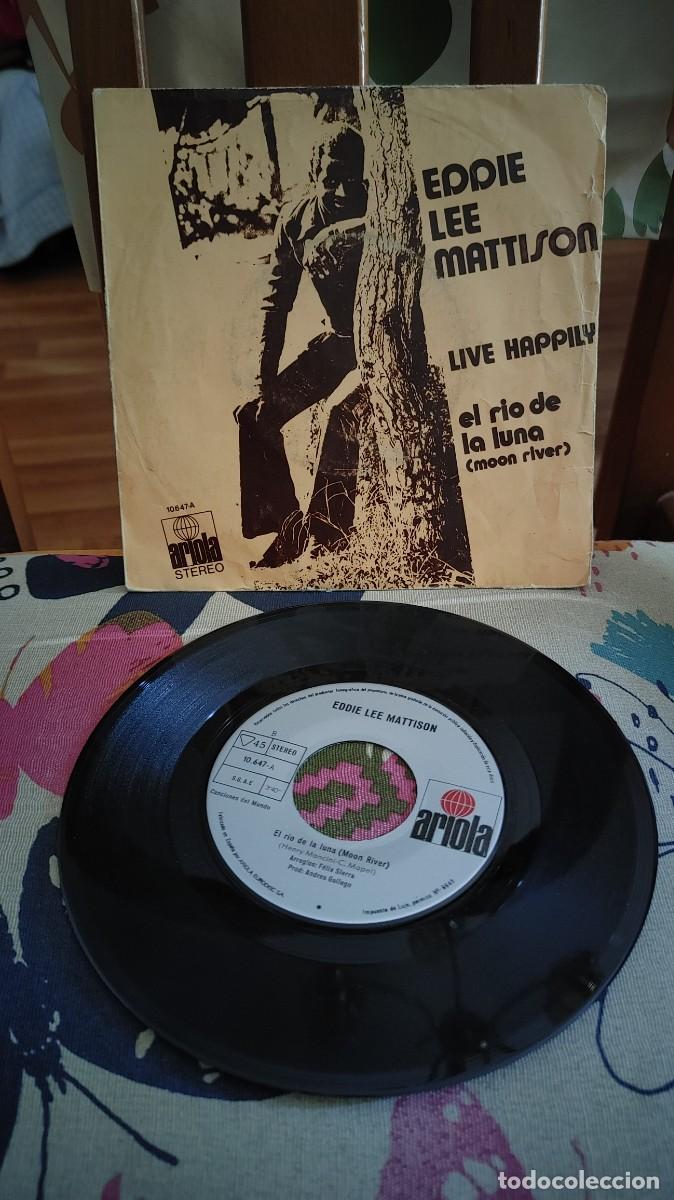 Discos de vinilo: EDDIE LEE MATTISON-SINGLE LIVE HAPPILY