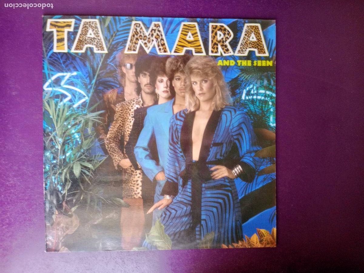 Discos de vinilo: TA MARA & THE SEEN LP A&M 1985 - FUNK DISCO SYNTH POP 80'S - PRINCE - SIN USO