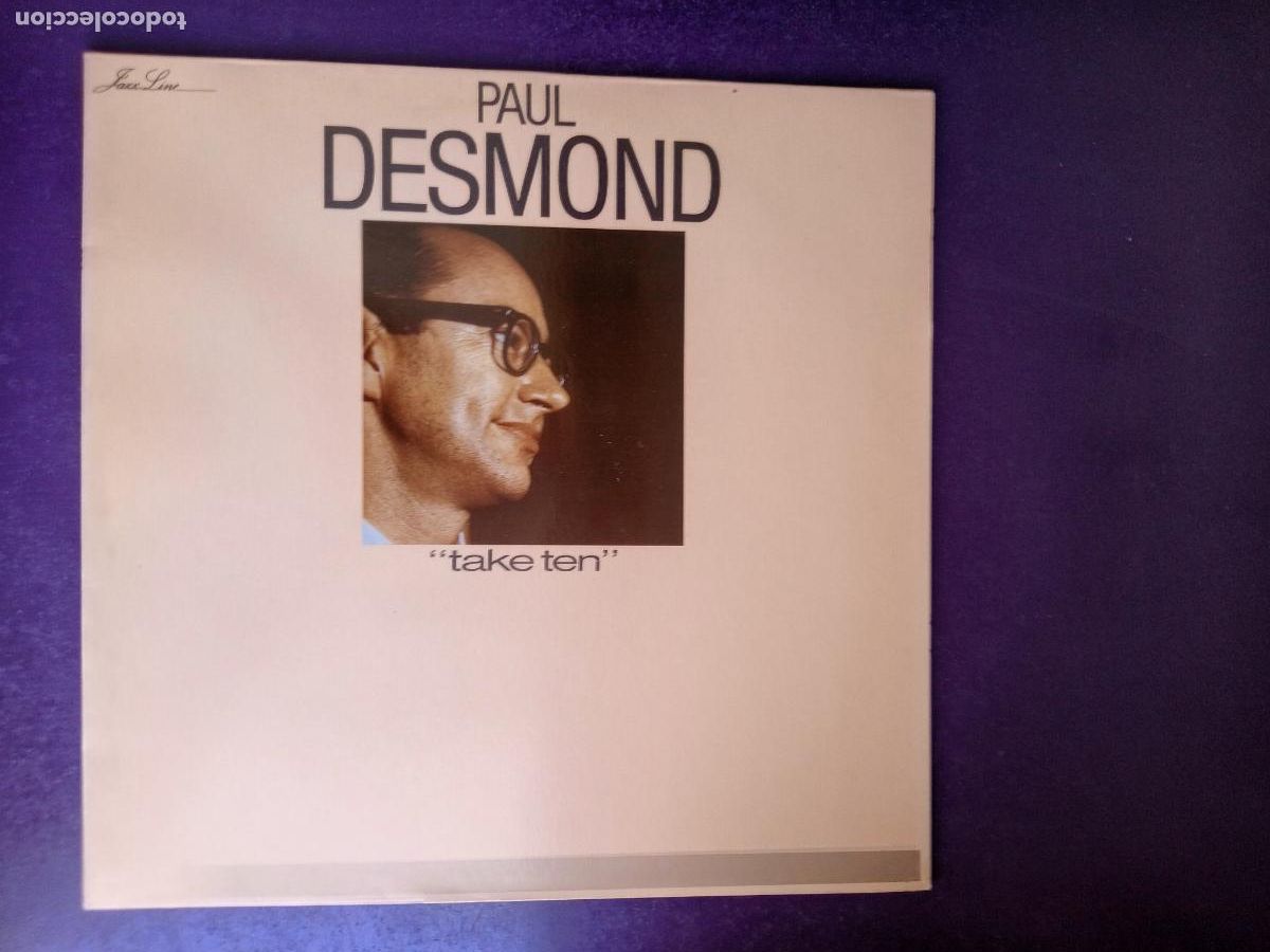 Discos de vinilo: Paul Desmond &lrm;&ndash; Take Ten - LP RCA 1986 - JAZZ 60'S - SIN USO