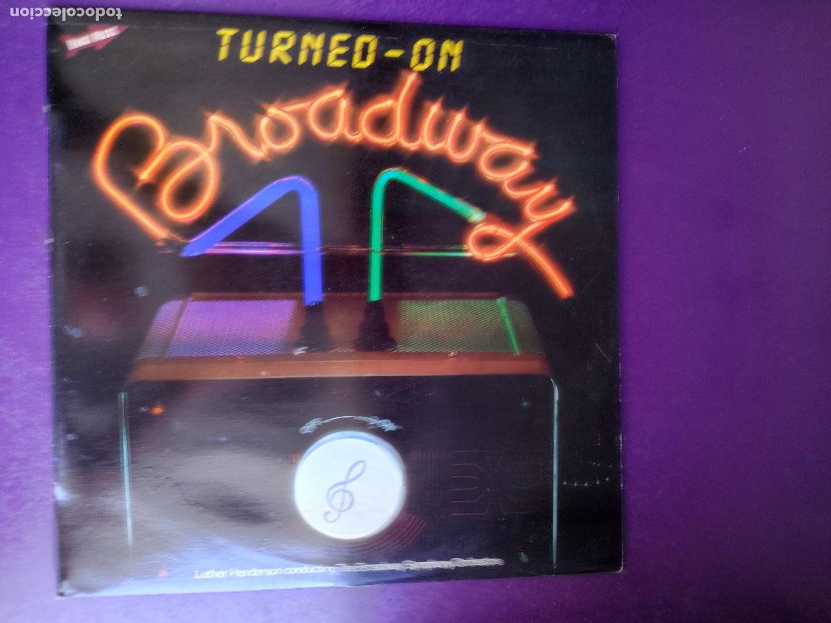 Discos de vinilo: Luther Henderson + The Broadway Symphony Orchestra &ndash; Turned-On Broadway - LP RCA 1982 - JAZZ, DISCO