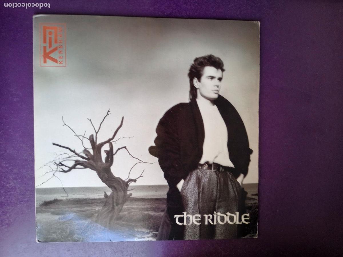 Discos de vinilo: Nik Kershaw &ndash; The Riddle - LP MCA 1984 - ELECTRONICA POP 80'S - EDICION INGLESA - POCO USO