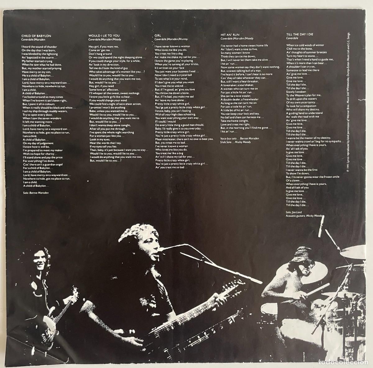 Discos de vinilo: Whitesnake &ndash; Come An Get It - Foto 4
