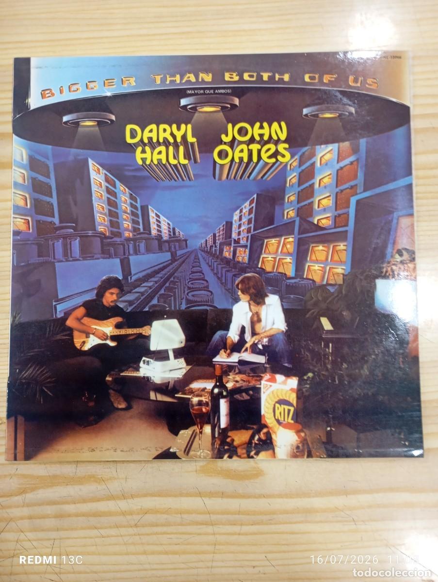 Discos de vinilo: LP - Daryl Hall & John Oates &lrm;&ndash; Bigger Than Both Of Us