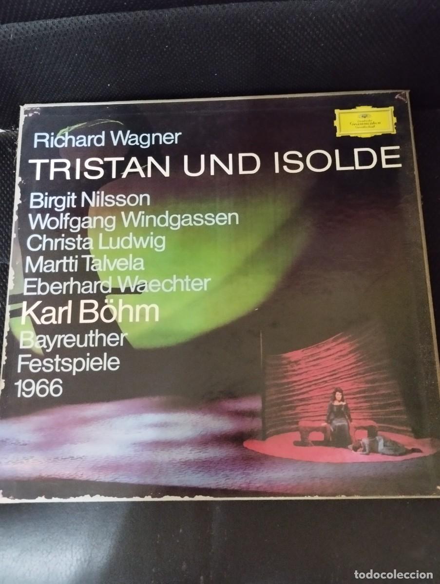 Discos de vinilo: WAGNER, Tristan e Isolda, Karl Bohm, Bayreuth 1966. 5 DISCOS