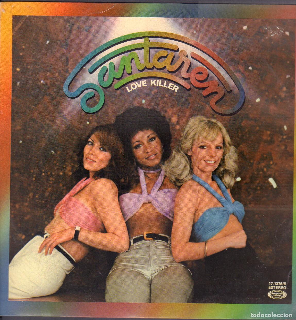 Discos de vinilo: SANTAREN - LOVE KILLER / SIT DOWN, DANCE TANGO TANGO, SPIDER MAN.../ LP MOVIEPLAY 1978 RF-26340