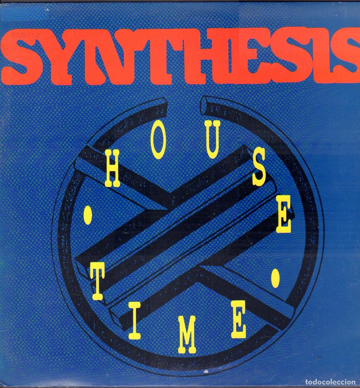 Discos de vinilo: SYNTHESIS - HOUSE TIME (EXTENDED MIX Y HOUSE MIX) / MAXISINGLE MAX 1992 RF-26345