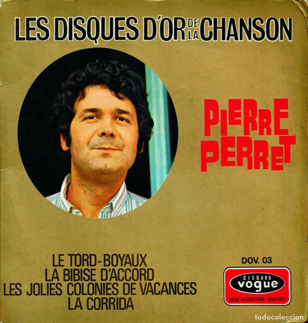 Discos de vinilo: Pierre Perret &ndash; Les Disques D'Or De La Chanson Vogue 1968 7&rdquo;