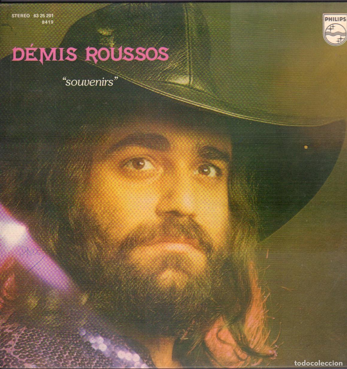 Discos de vinilo: DEMIS ROUSSOS - SOUVENIRS / ACTION LADY, TELL ME NOW, PERDONAME.../ LP PHILIPS 1975 RF-26354