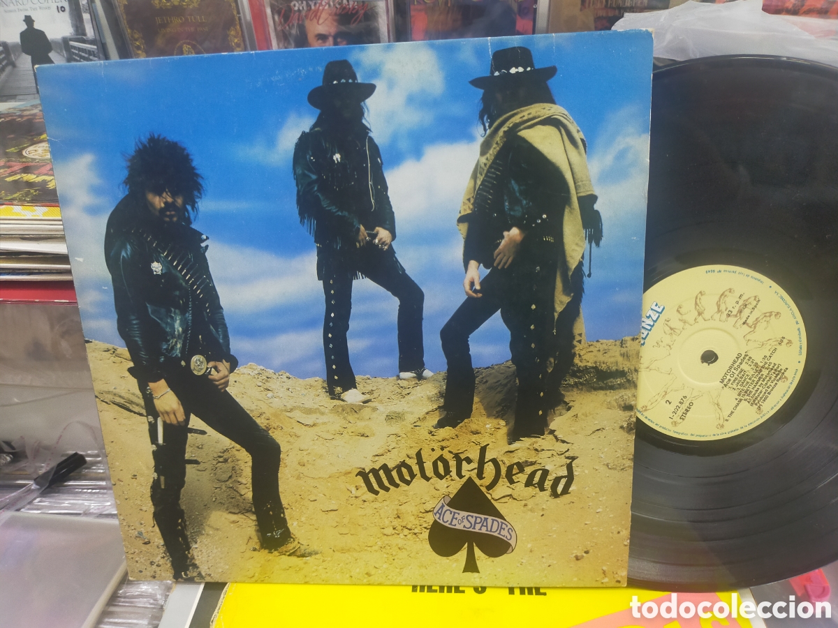 Discos de vinilo: Motorhead lp ace of spades Espa&ntilde;a 1980