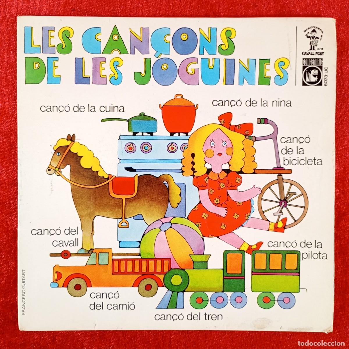 Discos de vinilo: LES CAN&Ccedil;ONS DE LES JOGUINES - JOSEP M. ESPINAS, FRANCESC BARRULL - 6073-UC - SINGLE VINILO / 1294