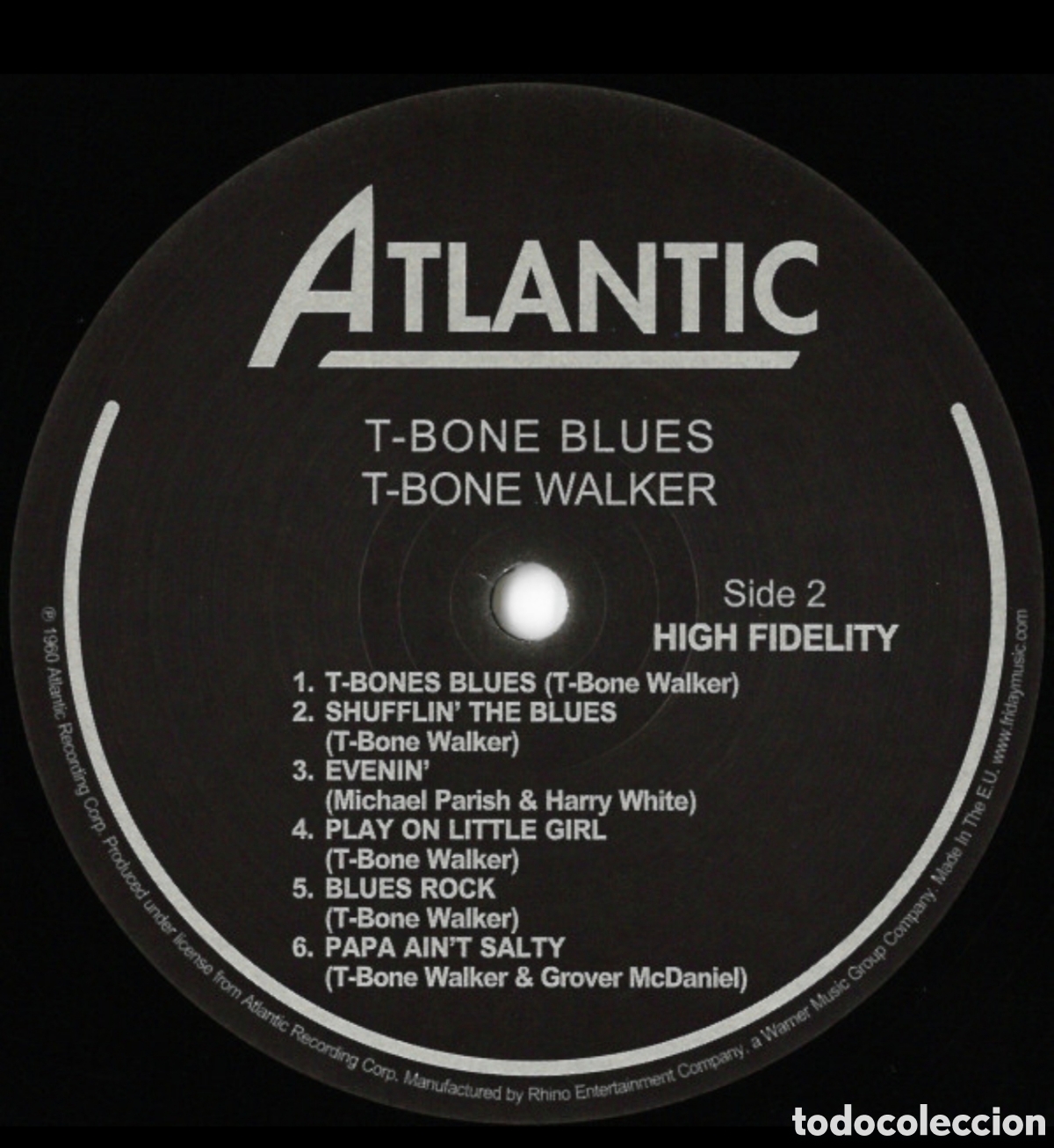 Discos de vinilo: T-bone Walker: T-Bone Blues Lp MONO 180gr - Foto 4