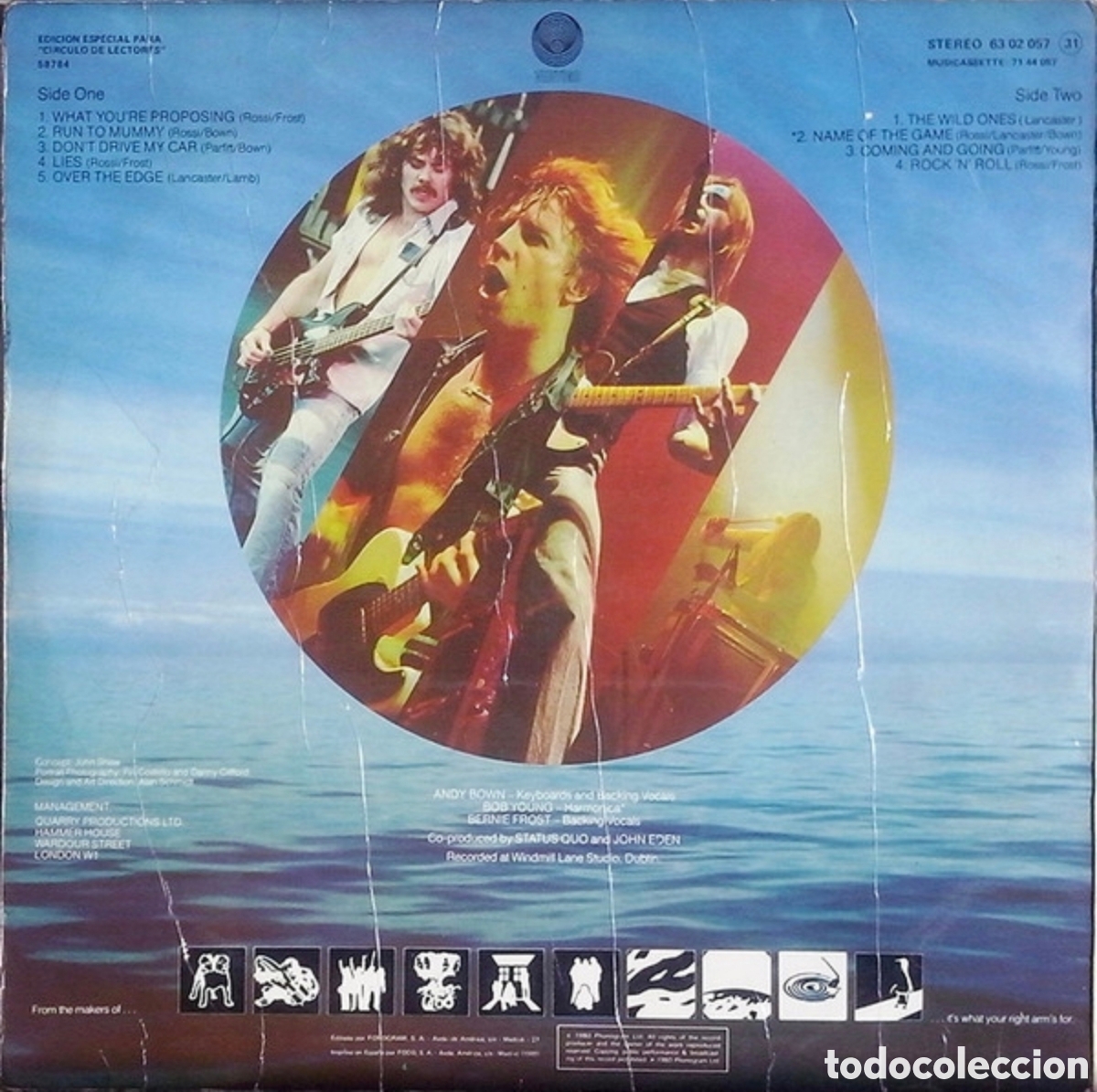 Discos de vinilo: Status Quo: Just Supposin... - Foto 2