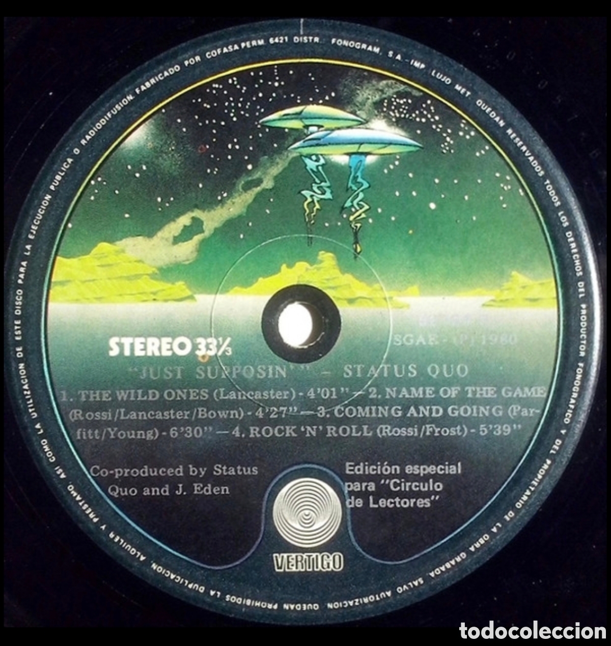 Discos de vinilo: Status Quo: Just Supposin... - Foto 4