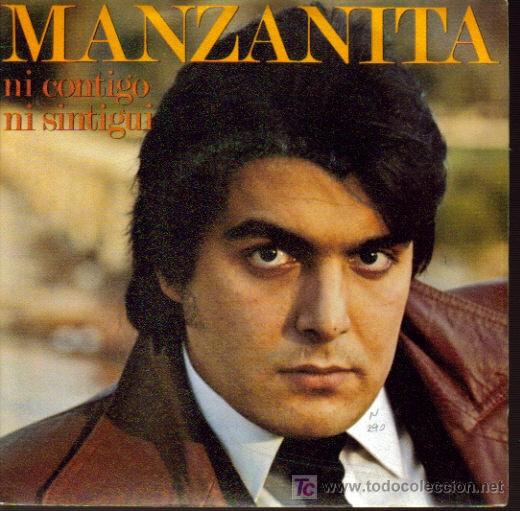 Discos de vinilo: MANZANITA-NI CONTIGO NI SINTIGUI + GITANO SINGLE VINILO EDITADO POR CBS EN 1980 PROMOCIONAL B-B