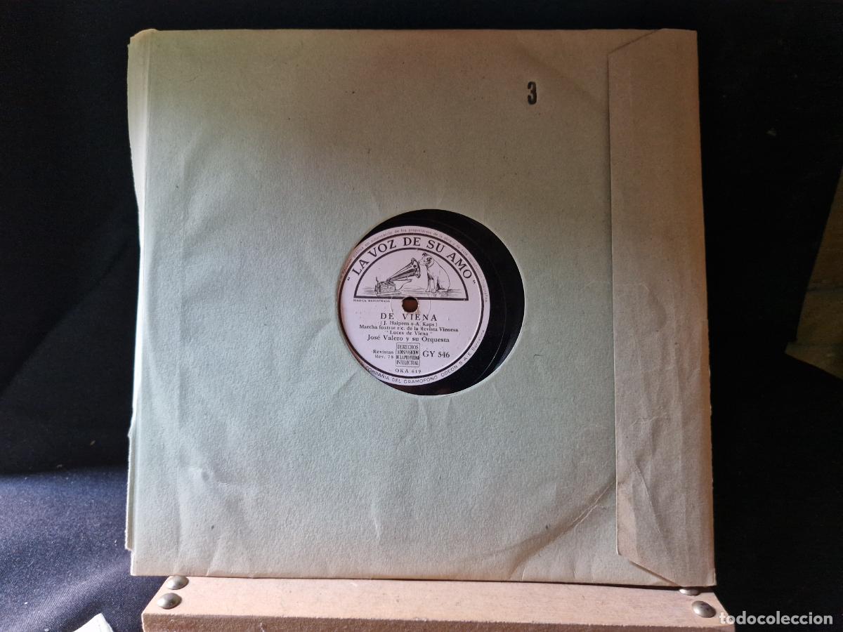 Discos de vinilo: SINGLE. LA VOZ DE SU AMO. DE VIENA.