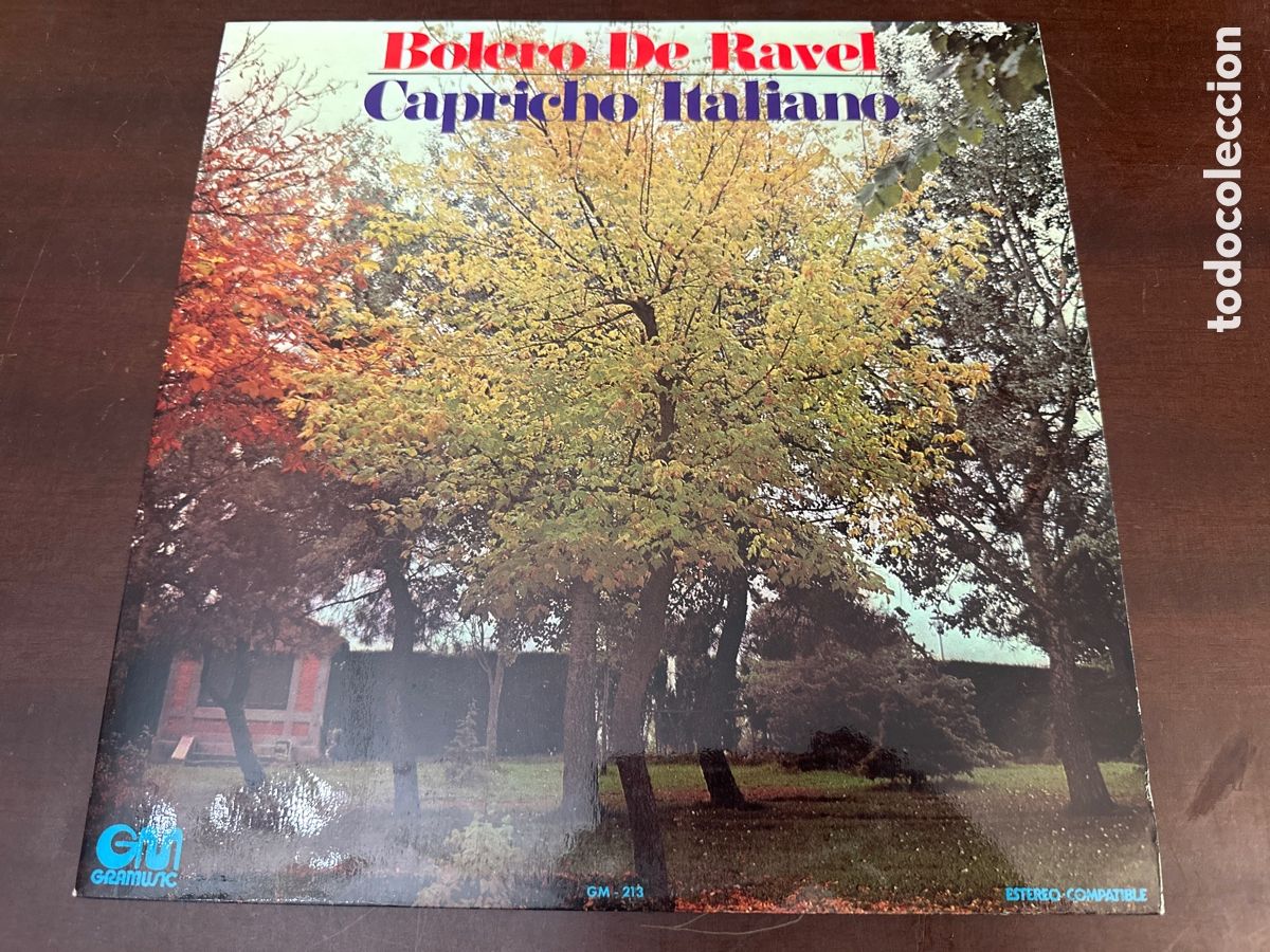 Discos de vinilo: Maurice Ravel &ndash; Bolero De Ravel / Capricho Italiano - Vinilo, LP, Compilation