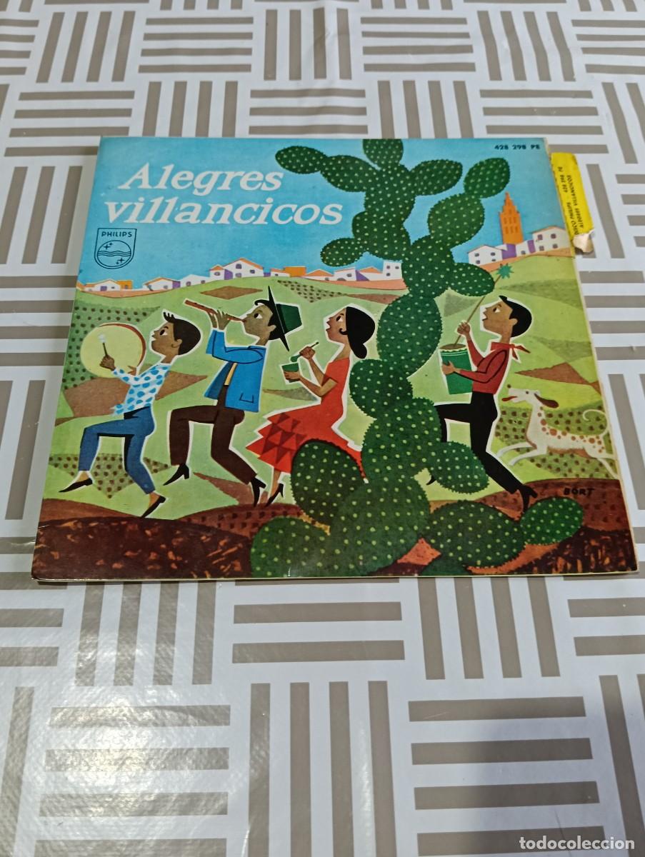 Vinyl records: EP Vinilo Alegres Villancicos - Coros y Rondalla de San Lorenzo de C&oacute;rdoba (Dir. Luis Bedmar) - Phil
