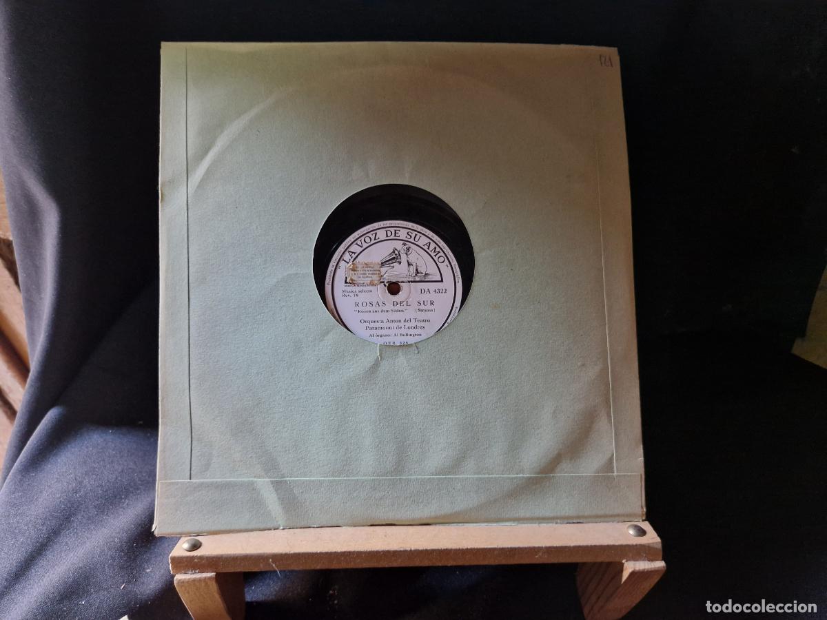 Discos de vinilo: SINGLE. LA VOZ DE SU AMO. ROSAS DEL SUR. KOSEN AUS DEM SUDEN.