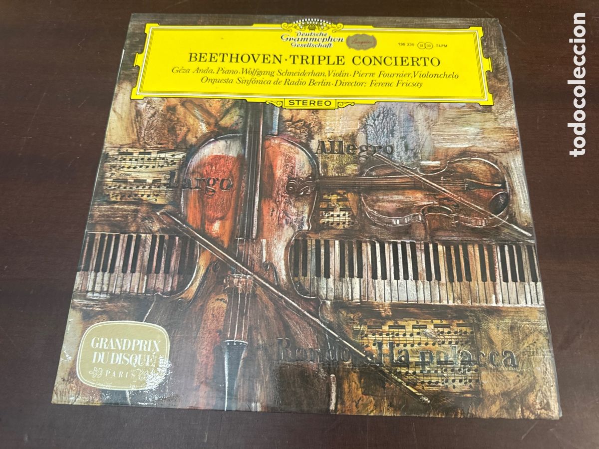 Discos de vinilo: BEETHOVEN - TRIPLE CONCIERTO - FERENC FRICSAY