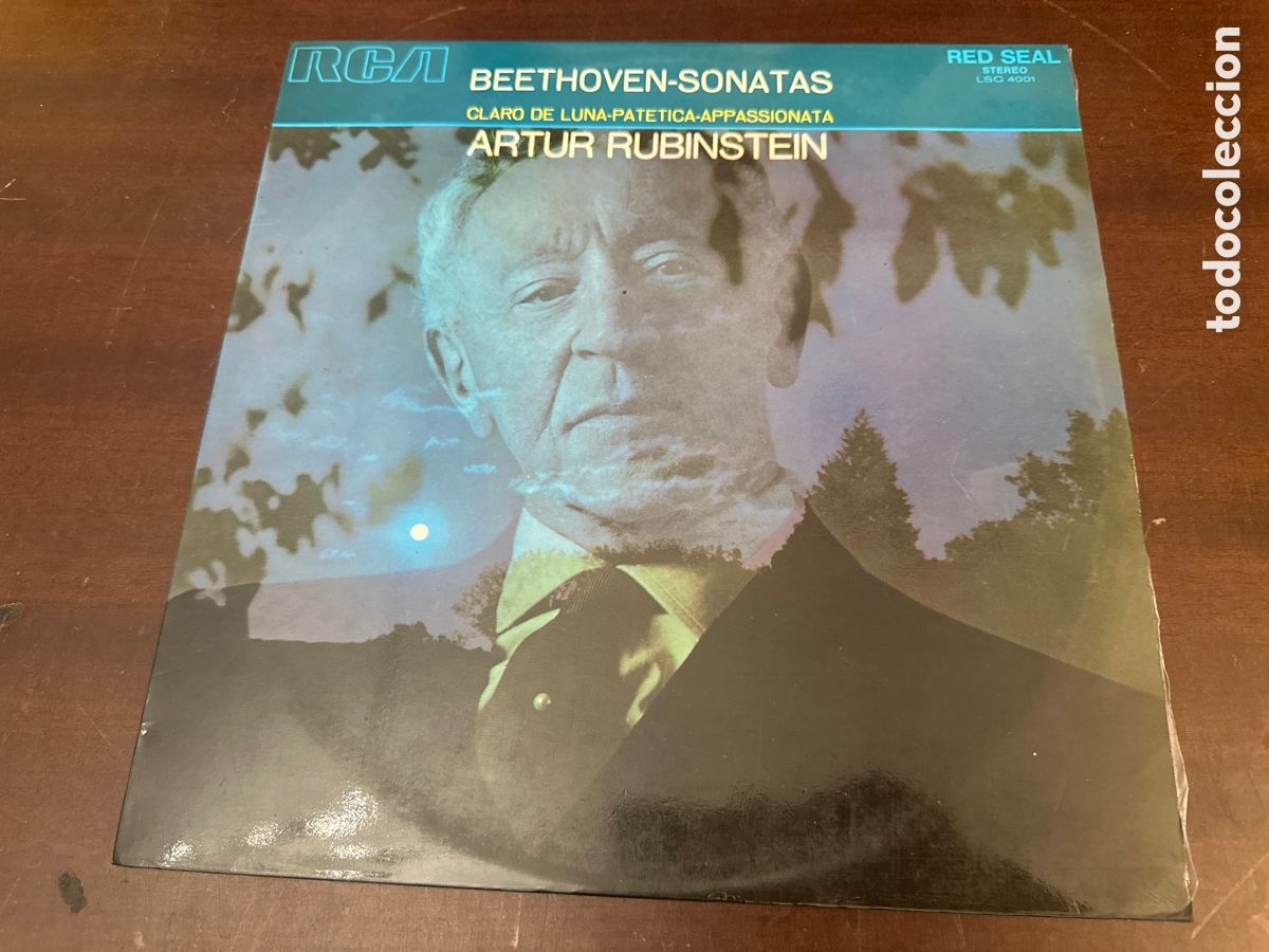 Discos de vinilo: ARTUR RUBINSTEIN - BEETHOVEN/SONATAS / CLARO DE LUNA, PATETICA.../ LP RCA