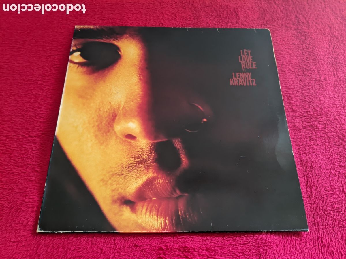 Discos de vinilo: // Lenny Kravitz - Let Love Rule - Virgin Am&eacute;rica,ed.europea 1989