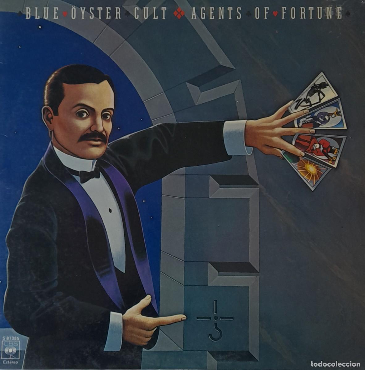 Discos de vinilo: Agents of Fortune. Blue &Ouml;yster Cult. LP CBS 1976