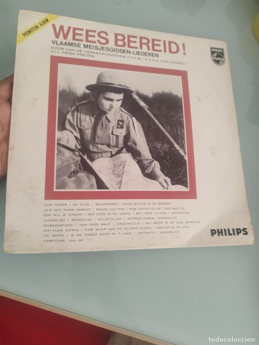 Discos de vinilo: Wees Bereid, canciones de gu&iacute;as belgas. Tipo Boy Scout.