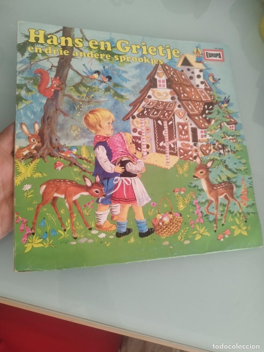 Discos de vinilo: Andersen, Grimm &ndash; Hans En Grietje. Vinilo cuento en belga.